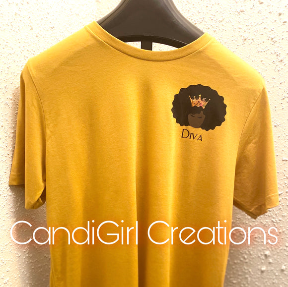 Yellow Diva Shirt