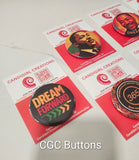 CGC Black Legacy Celebration - Adult Button Single - Artist Expression - Cloth Edition - 2 (2.25”)