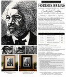 Reflection of Fredrick Douglass — Fine Art Print by CGC