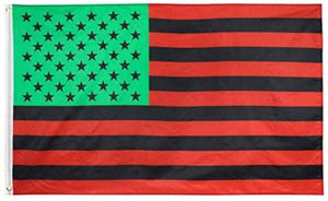 RBG Afro American Liberation 3X5 Flag